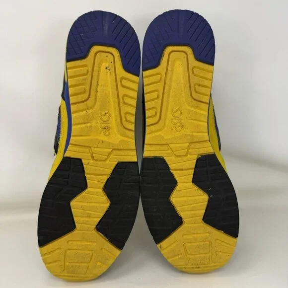 ASICS Gel-Lyte III Athletic Shoes White Black Yellow Purple Men’s Size 100 - Picture 6 of 6